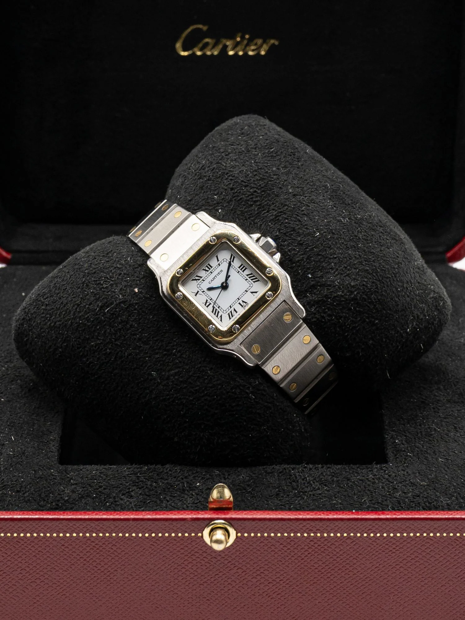 Cartier Santos (Galbée) bicolore