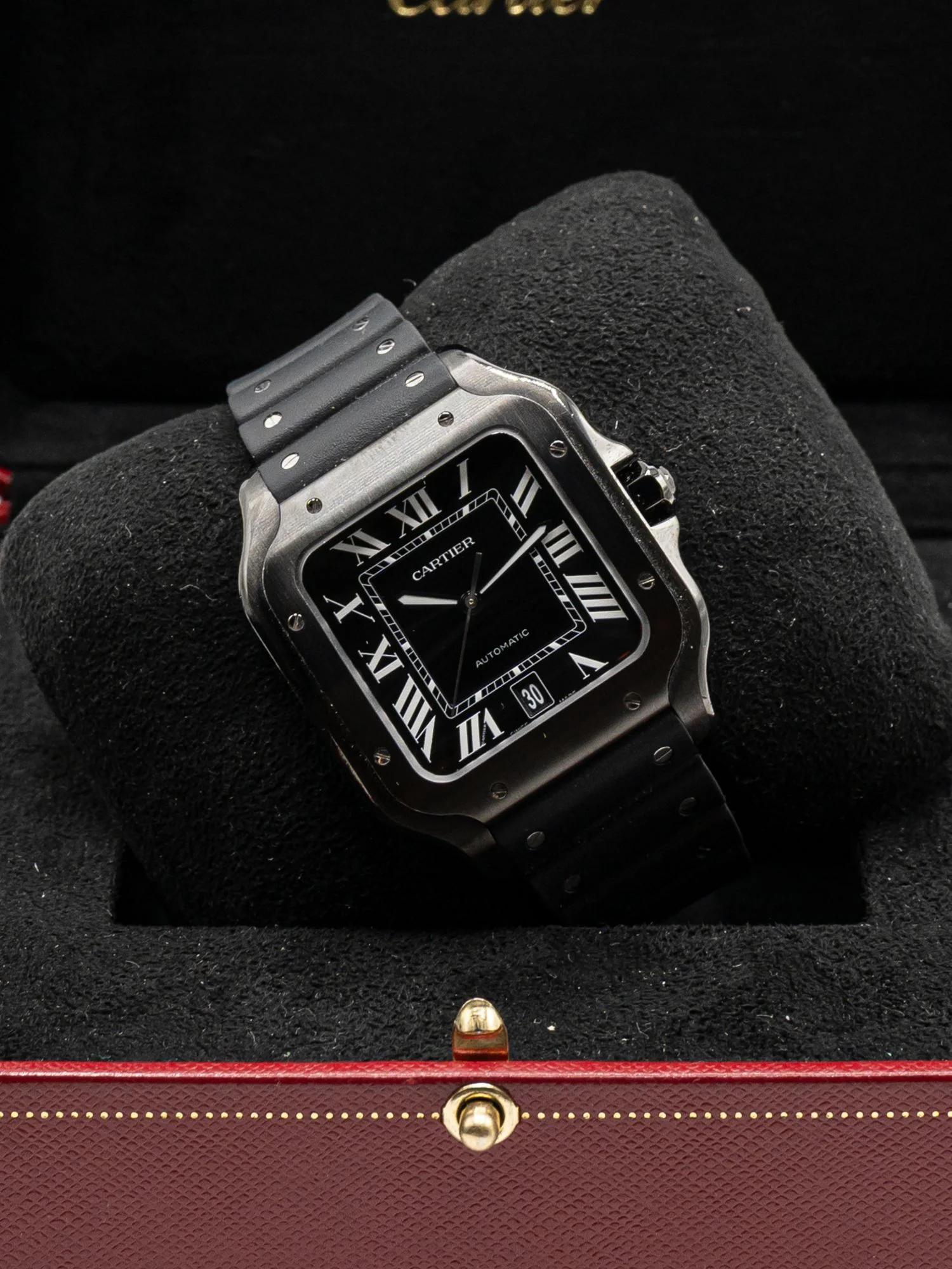 Cartier Santos XL(Carbon/ADLC)