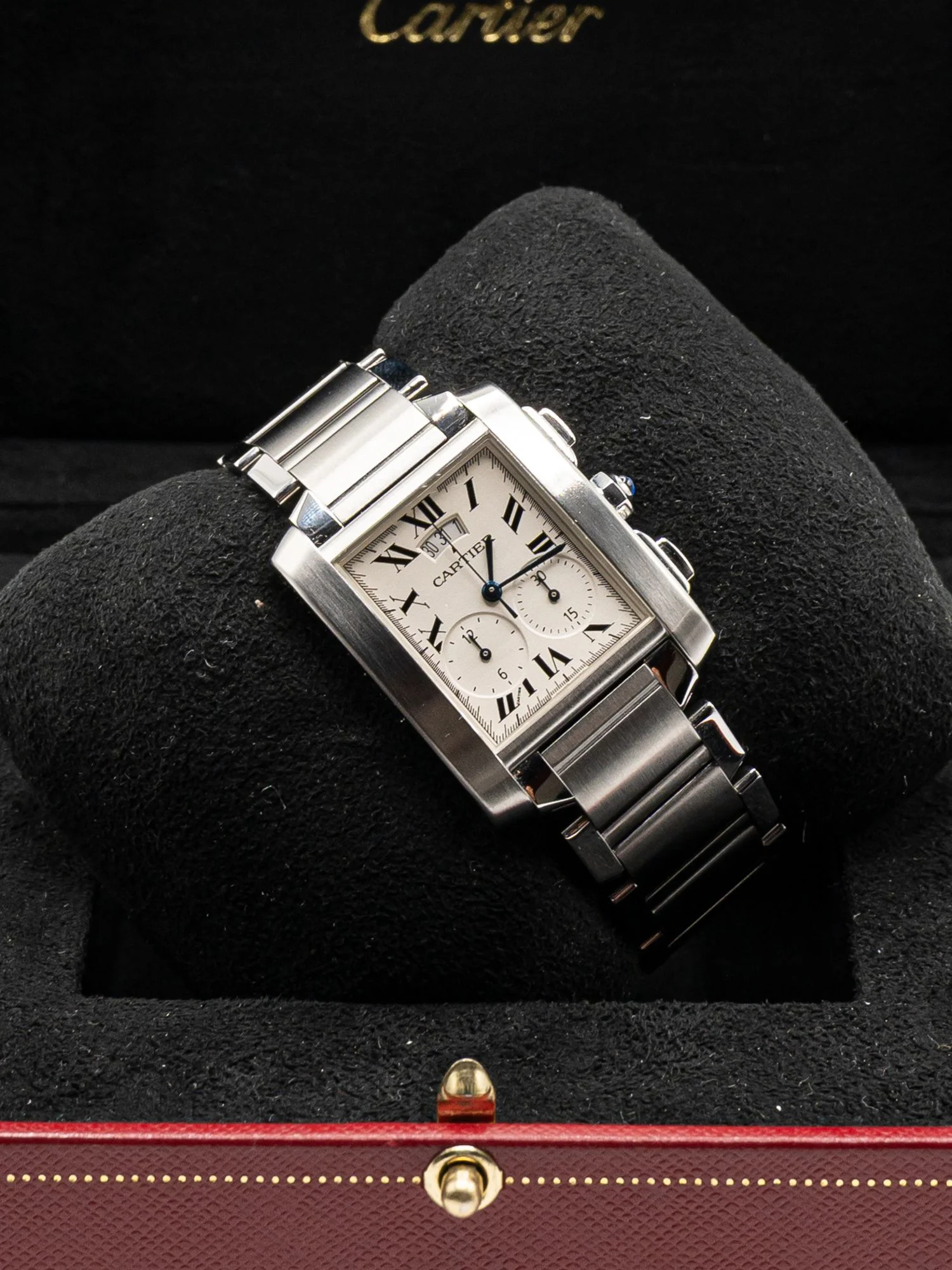 Cartier Tank Française Chronoflex